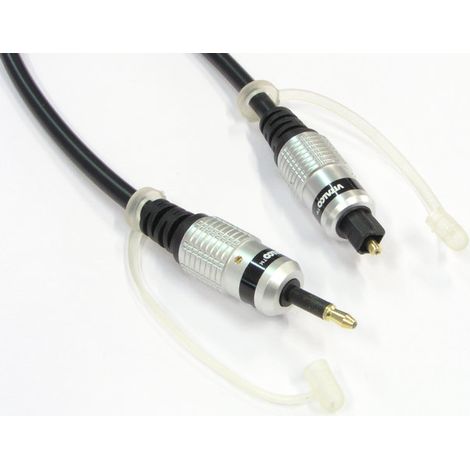Optisches Kabel Toslink - Klinkenstecker OP50 2,5 m