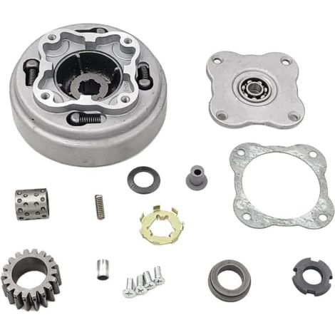 Embrayage manuel très résistant, Ensemble d'embrayage manuel robuste Remplacement pour moto tout-terrain 50 cc 70 cc 90 cc 110 cc 125 cc. (1/3)