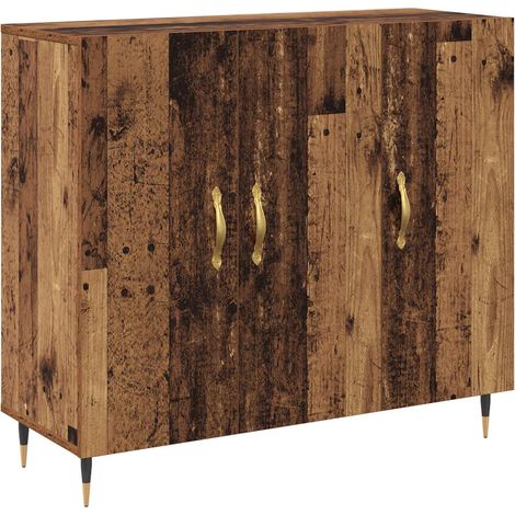 Maison Exclusive - Buffet Bois ancien 90 x 34 x 80 cm Bois d'ingénierie (1/5)