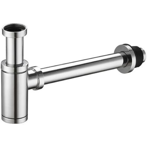 Siphons d'évier, siphons muraux à angle droit, siphons de lavabo, tuyaux d'évacuation, siphons à hauteur réglable (1/4)