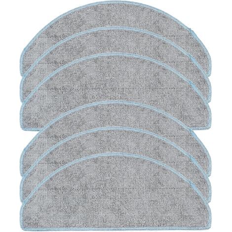 6-Piece Replacement Cleaning Cloth Accessories for iRobot Roomba Combo Essential Y0112 Y0110 Robot Vacuum Cleaner, Washable Microfiber Cloth (1/4)