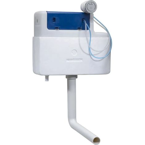 Tavistock Vortex Concealed Cistern Dual Flush Front Top Access WC Toilet Slim (1/4)
