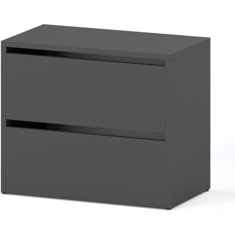 Meuble à chaussures moderne gris, largeur 60 cm Meuble d'entrée (1/5)