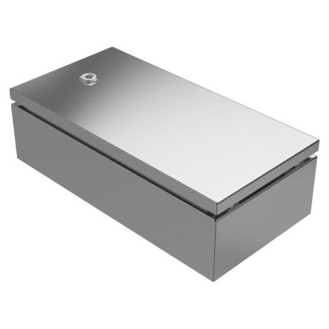 Coffret mural RS PRO en Acier inoxydable 304 Acier, IP66, IP69 ( Prix pour 1 )