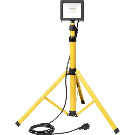 Orno ALLED 30W projecteur LED noir jaune 700x700 mm