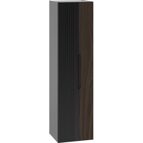 Colonna del bagno Sylla nero e marrone