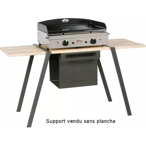 Support plancha taupe - Forge Adour - spit600