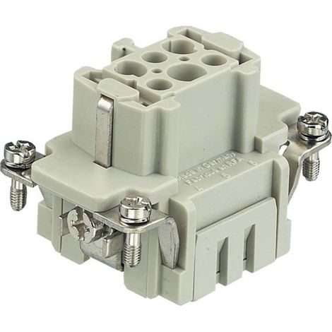 Buchseneinsatz ES 6P Käfigzugfederanschl. HARTING 09330062716 (1/2)