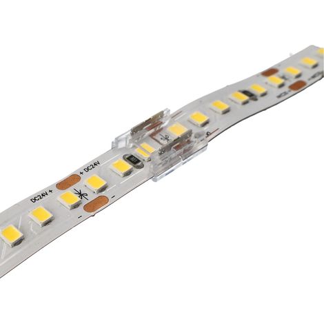 Jandei - Conector Tira-Tira para tira led de 10mm. COB/SMD. 12/24V. 5 unidades