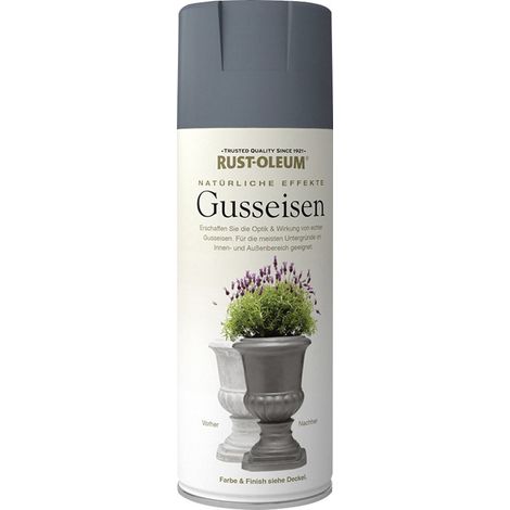 Rust-Oleum Sprühlack Natürliche Effekte 400 ml gusseisen