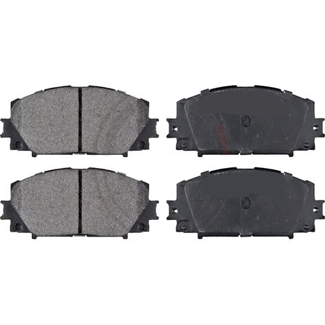 KIT PASTIGLIE FRENO ANTERIORI compatibile con TOYOTA YARIS (P9) / PASTIGLIE FRENANTI AUTO OEM P 83 086  P 83 141  P 83 085, / SOSTITUZIONE DIRETTA / BASSA POLVERE / SILENZIOSO