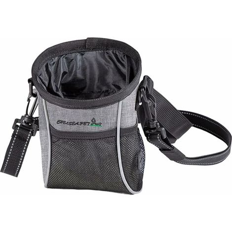 Sac à friandises pour chien Sac à friandises pour chien Sac pour chien Sac à collation en matériau respectueux de l'environnement (gris) (1/5)