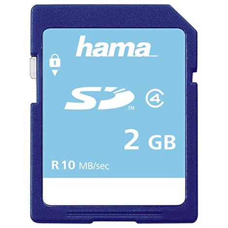 Hama 55377 - Scheda SD, 2 GB, Colori Assortiti (1/3)