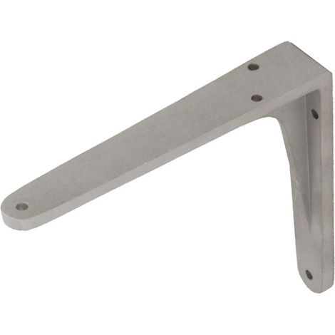 Équerres étagère aluminium argent Herakles 140 x 115 mm - Par (1/2)