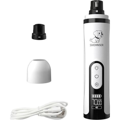 Lime à griffes électrique pour animaux de compagnie - Silencieuse et douce pour les chiens et chats de petite et moyenne taille (1/5)