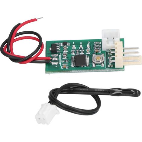 Contrôleur de Vitesse PWM DC 12V pour Ventilateur - Réglage Manuel/Automatique de Température (1/5)
