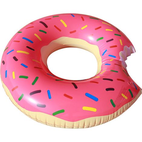 Donuts Float, Swimming Ring Summer Float Water Toy Float Pool Inflatable Float for Adults and Kids