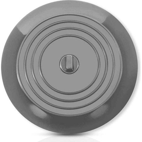 Bouchon Baignoire, 5 Couleurs Bouchon evier de Cuisine, DIAMETRE 15,2 CM, Bouchon lavabo pour Salle de Bains et Cuisine- Bouchon Ventouse en Silicone (1/4)