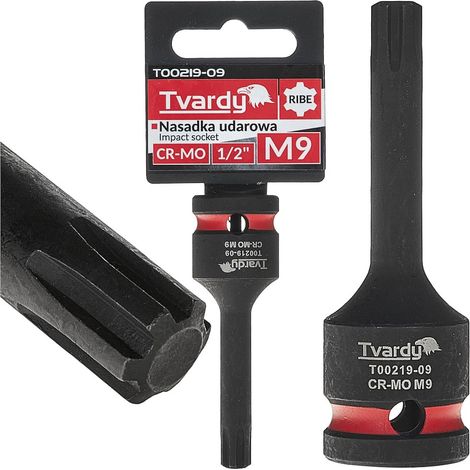 Vaso de impacto Ribe 1/2" M9 CR-MO (10/100) (1/4)