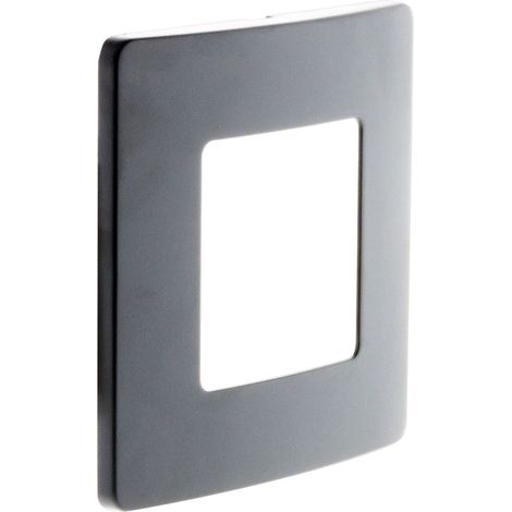 Zenitech – Plaque de finition Venus – Système de clipsage rapide – Compatible avec tous les mécanismes de la gamme – Façade lisse et contemporaine (1/5)