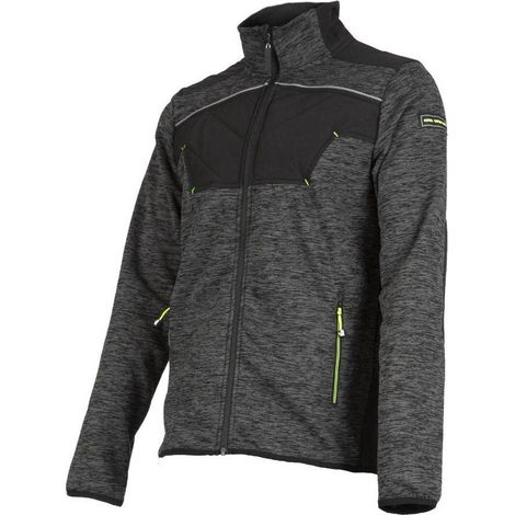 Gilet de Travail Clem - Taille S - Gris Chiné - Taille S - Résistant et Confortable - D-Work