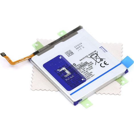 Batterie d'origine pour Samsung EB-BS921ABE pour Samsung Galaxy S24 S921B avec chiffon de nettoyage mungoo multicolore