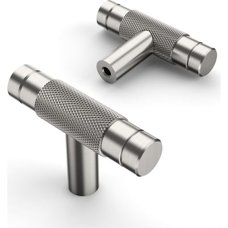 10 pezzi a forma di T in argento pomelli per porte per armadietti pomelli per porte da cucina pomelli per armadietti pomelli per porte da cucina maniglia per mobili