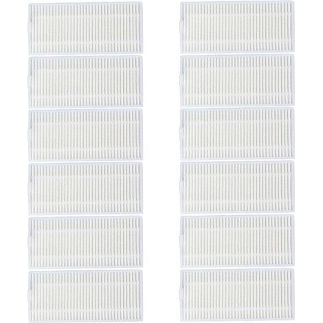 Filtres de remplacement pour Cecotec Conga 5490 6090 Ultra 5090 7090 IA Kit d'accessoires pour aspirateur Robot 12 pièces (1/3)