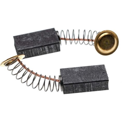 vhbw 2x Carbon Brush Motor Brush 22,8 x 13 x 6,5mm compatible with Black & Decker 3057-48 Typ 1 7 1/4 power tool