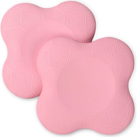 Yoga-Knieschoner (2er-Set) – Yoga-Zubehör für Damen und Herren. Knie- und Ellbogenpolster, ideal für Fitness, Reisen, Meditation, Kniehaltungen, Gleichgewichtsübungen, Bodenyoga und Pilates.