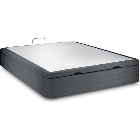 Sommier avec rangement pliable Milano Anthacite 80x190