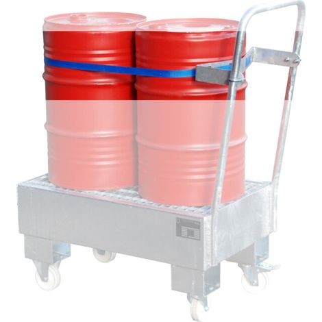 Bauer Südlohn Support de fût avec sangle pour 2 fûts de 60 litres