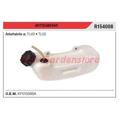 SERBATOIO benzina rasaerba TL43-50-52  MIT 230277 KF0158BA MITSUBISHI