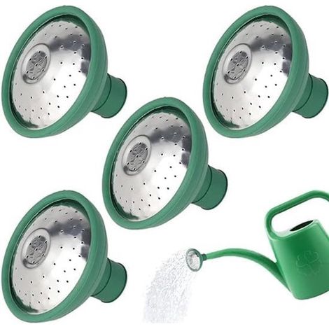 4 piezas, Boquilla pulverizadora, Cabezal de aspersor, Cabezal de aspersor para regadera, Aspersor para regadera, Para regadera de 22 mm, Verde (1/5)