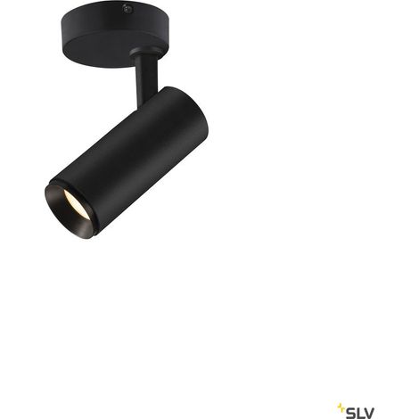 Plafonnier LED NUMINOS® S intérieur noir/noir LED 1042W 24° UGR 13 - SLV - 1004106 (1/5)