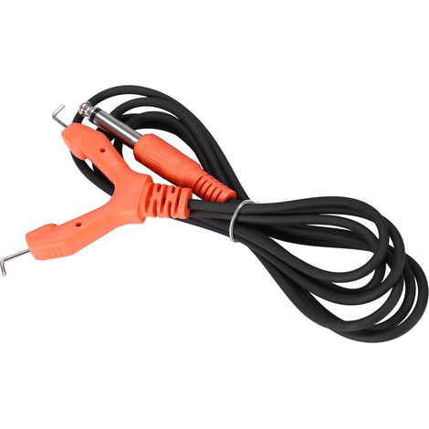 Câble d'alimentation en silicone robuste de 1,8 m pour machine à tatouage, couleur orange (1/5)