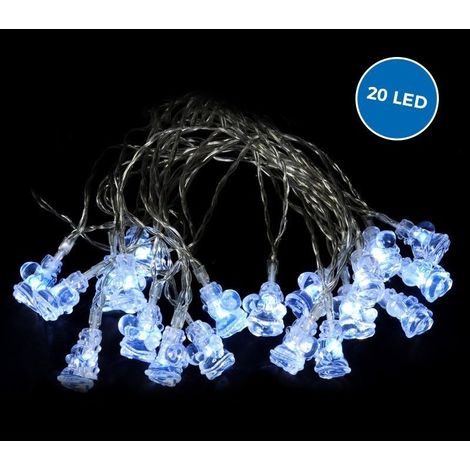 Guirlande Lumineuse, 100 m, Décor Noël, Jardin, Terrasse, Extérieur, Balcon, Mariage, Fête, Patio, Clôture, Intérieur, Chambre, Allée, Sapin, Ambiance Romantique (1/3)