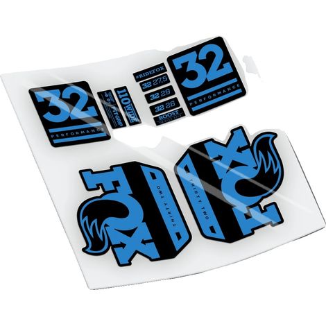 Pegatinas de vinilo resistente, compatibles con vehículos todo terreno, color azul 517 (1/2)