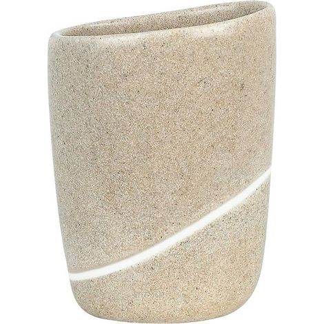 Vaso de cerámica ETNA Beige Sand Spirella (1/2)