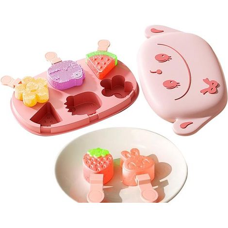 Eisformen  Gefrierformen für Eis am Stiel-Maschinen  Coolcake Dessertzubehör, Werkzeuge für kalte Desserts mit Saft, Gelee, Sojamilch (1/5)