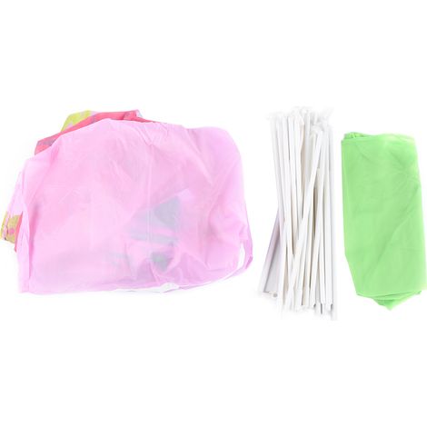Tuyau PVC 190T Polyester écologique pour tente de jeu enfants intérieur/extérieur, camping, jardin, maison de jeu, sortie (1/5)