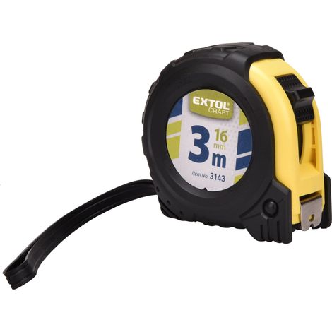 EXTOL CRAFT Nastro metrico, 3 m, larghezza 16 mm (1/3)
