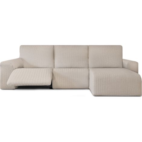 Housse De Canapé M/0 Ch. Longue Relax Premium Jaz Droite C/11 Bras Court (1/5)