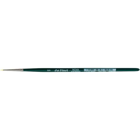 Pinceau rond pour aquarelle - Fibres synthétiques - Da Vinci - Nova - 10/0 - série 1570 (1/2)