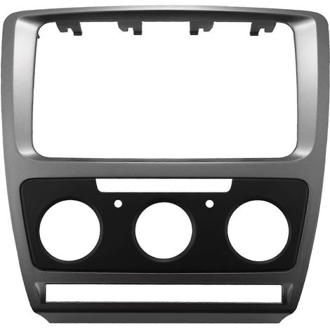 Façade 2DIN compatible avec Skoda Octavia 2 (2010-2013) - Panneau audio stéréo (1/5)