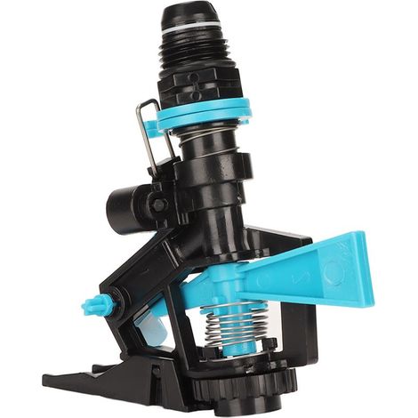 Tête arrosage rotative plastique G1/2 pour jardin pelouse, irrigation 360°, légère et économique (1/5)