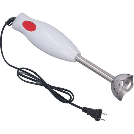 Mixeur plongeant portatif en ABS et acier inoxydable, prise américaine 110 V, puissant, idéal pour les soupes, les smoothies, les purées et les aliments pour enfants. (1/5)