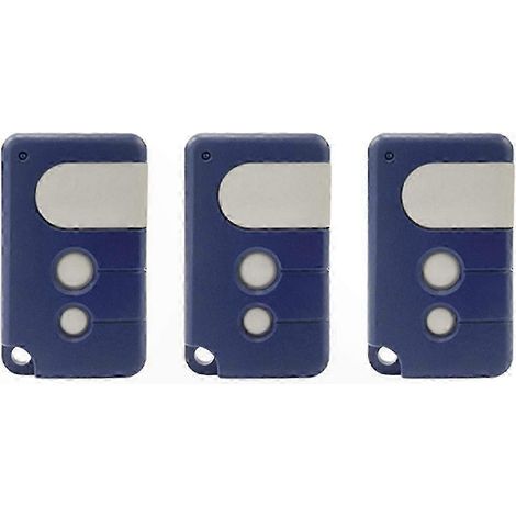 Télécommande à 3 boutons pour ouvre-porte de garage, fréquence 433,92 MHz, compatible avec différents modèles (1/5)