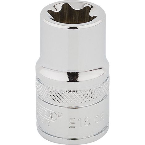 Draper TX-STAR® E16 1/2-Inch Square Drive Socket for Torque Wrench, Model 34327 (1/5)