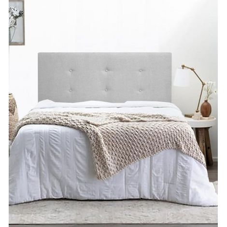 Cabecero BARCELONA antimanchas 135*70 GRIS
